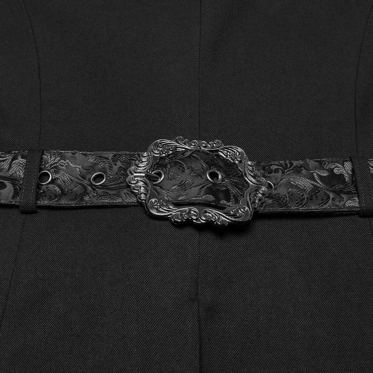 Luxury Gentleman's Goth Tuxedo Black