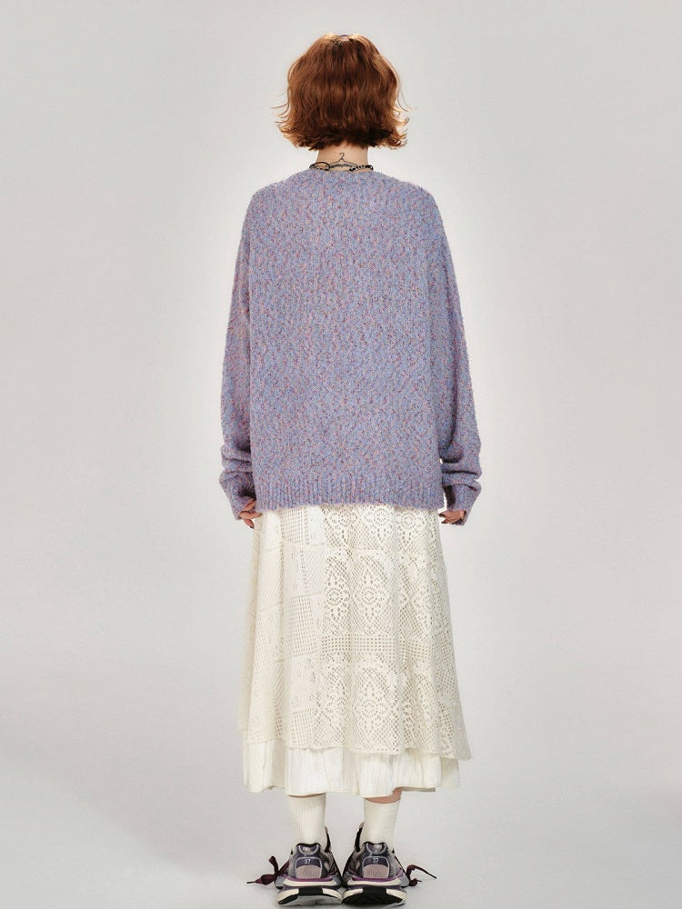 Retro Asymmetrical Design White Lace Skirt - Girlyhalo