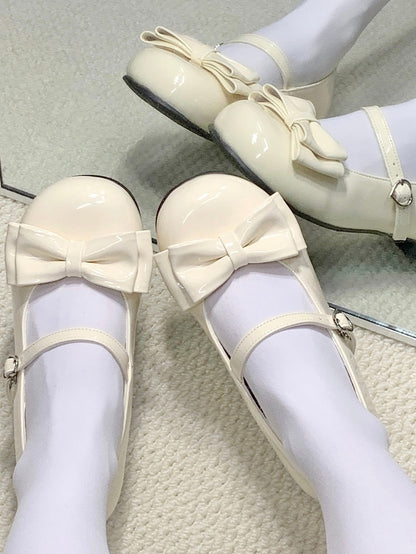 Lolita Mid-heel Mary Janes Tea Sweet – Party Shoes Yellow