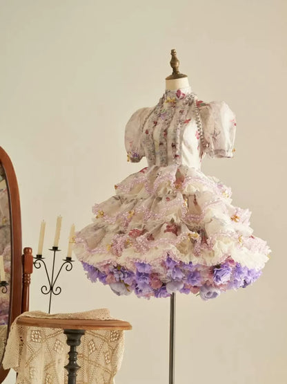 White Purple-Harvest Spring