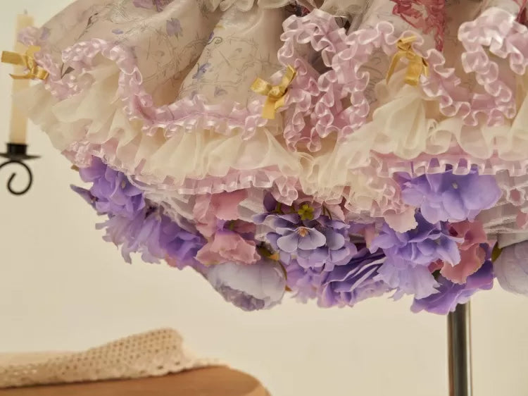 White Purple-Harvest Spring