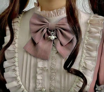 Elegant Dusty Pink Maid Dress