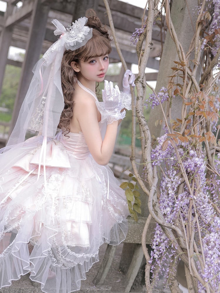 Pink Big Bowknot Train - Daydream Whisper