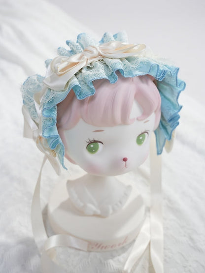 Blue Yellow Pink White Green Lolita Hairband