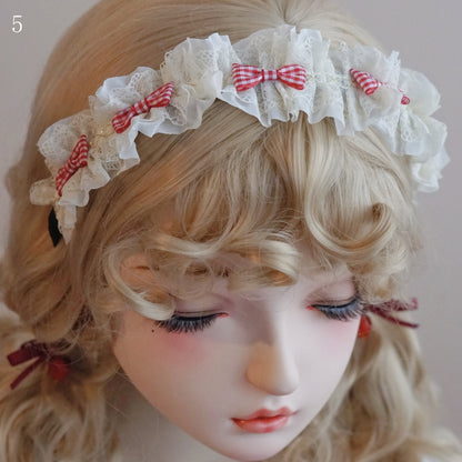 Red Bowknot Options 9 Details KC