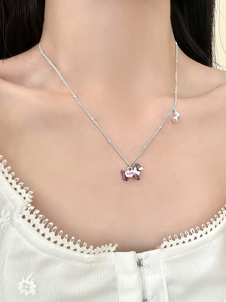 Options Puppy Bittersweet 3 Y2K Verzierte Halskette/Armband