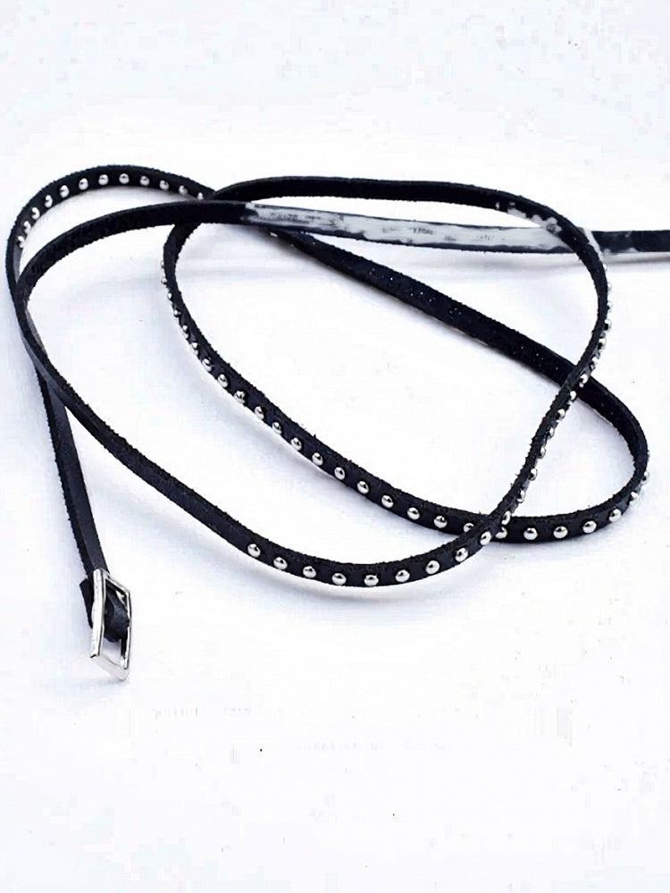 Black Punk Metal Buckle Armlet - Mr. Cat