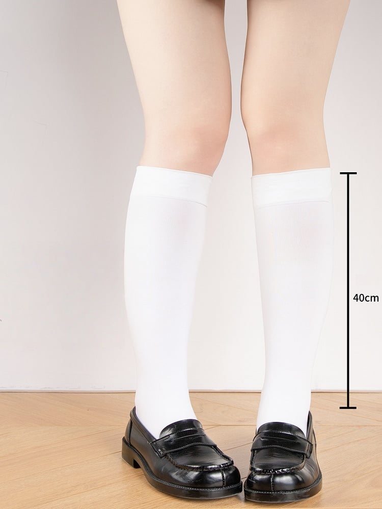 Chaussettes antidérapantes 40 cm, 3 couleurs, compression amincissante pour mollets