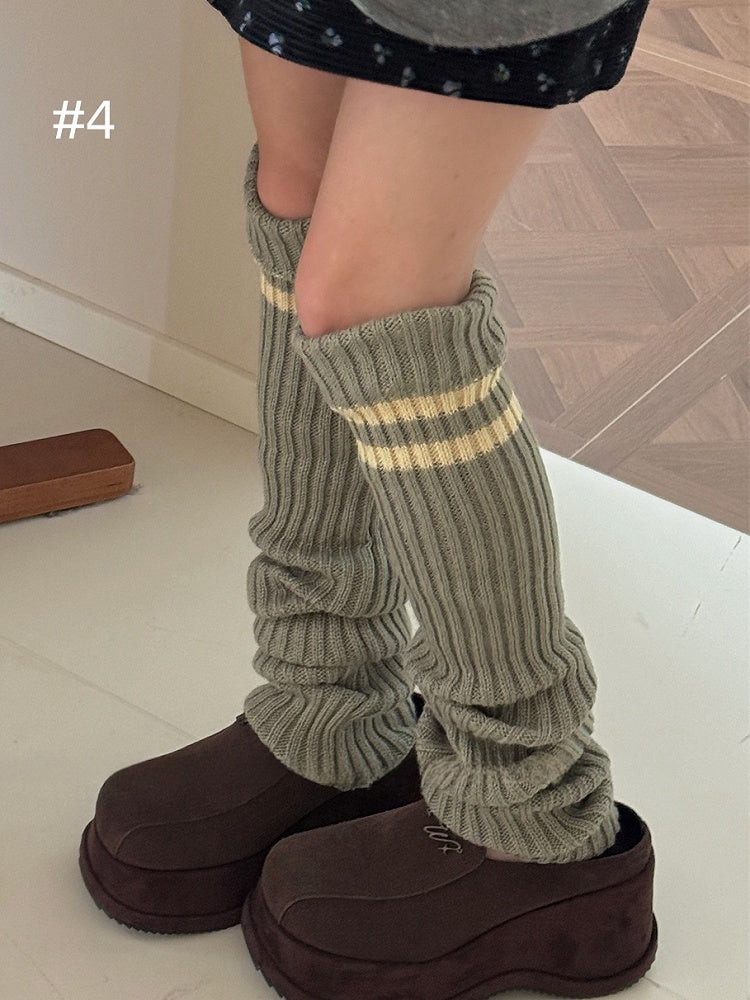 7 Options Knit Leg Warmers