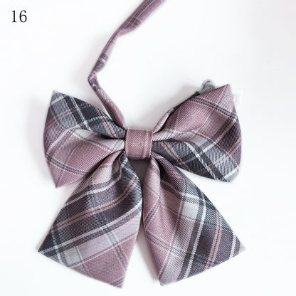 JK Bow Tie Plaid 30 Uniform Options Pattern