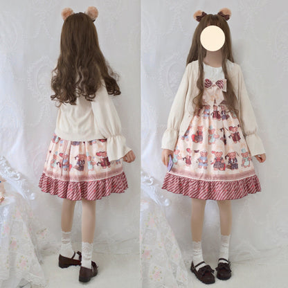 Cuffs Cutout White/Black Socks Lace with Cotton Lolita