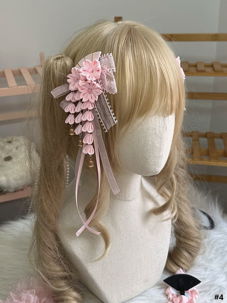 Types Charms Hairclip Cherry Lolita Blossom 4