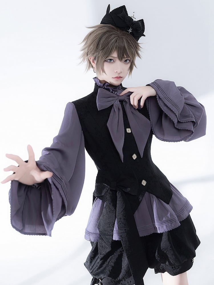 Crown Headpiece Black Ouji Prince