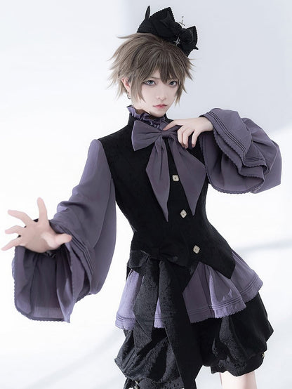 Crown Headpiece Black Ouji Prince