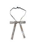 Yellow / Red / Black & White Plaid Bow Tie - PINK SAVIOR
