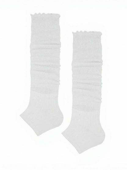 3-Color Minimalist Ribbed Half Calf Socks - ModaSwings