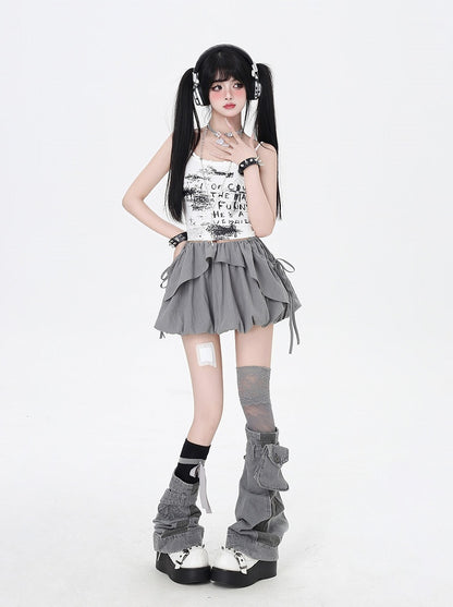 トップス/バブルグレースカート 3通りの着こなし