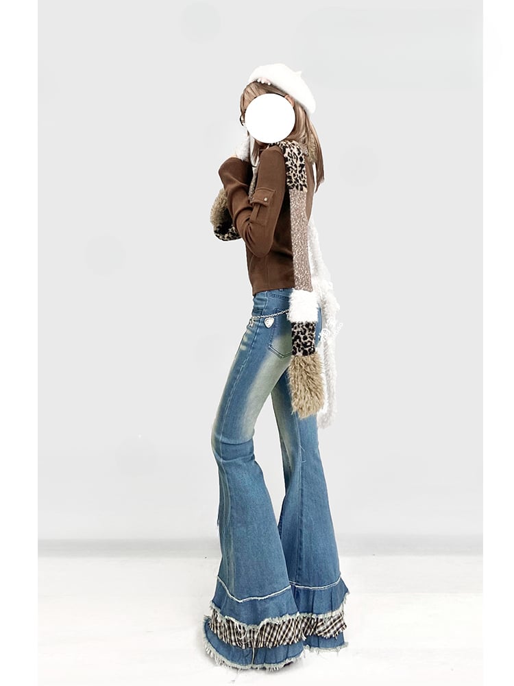 Coffee Slim-Fit Knitted Top