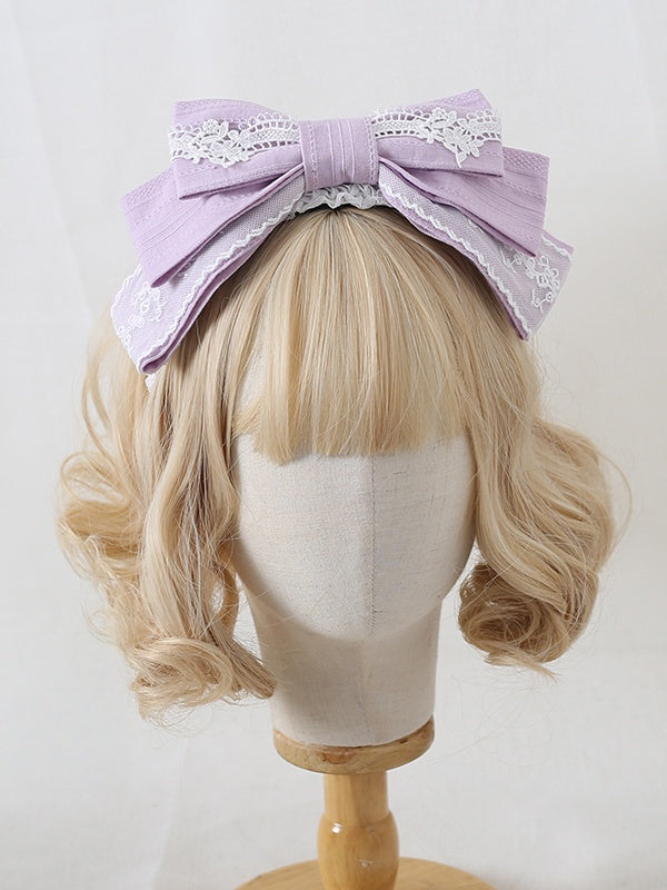 Lolita Bowknot Colors Multi-Layer Elegant 10 Lace KC