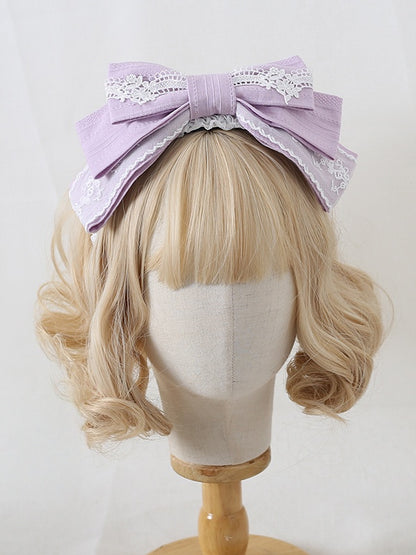 Lolita Bowknot Colors Multi-Layer Elegant 10 Lace KC