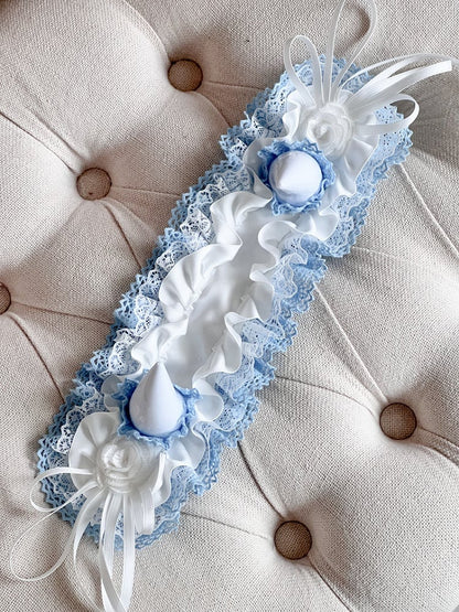 Lace and Color Hairband Devil 8 – Accents with Horn Ruffles Gothic Options