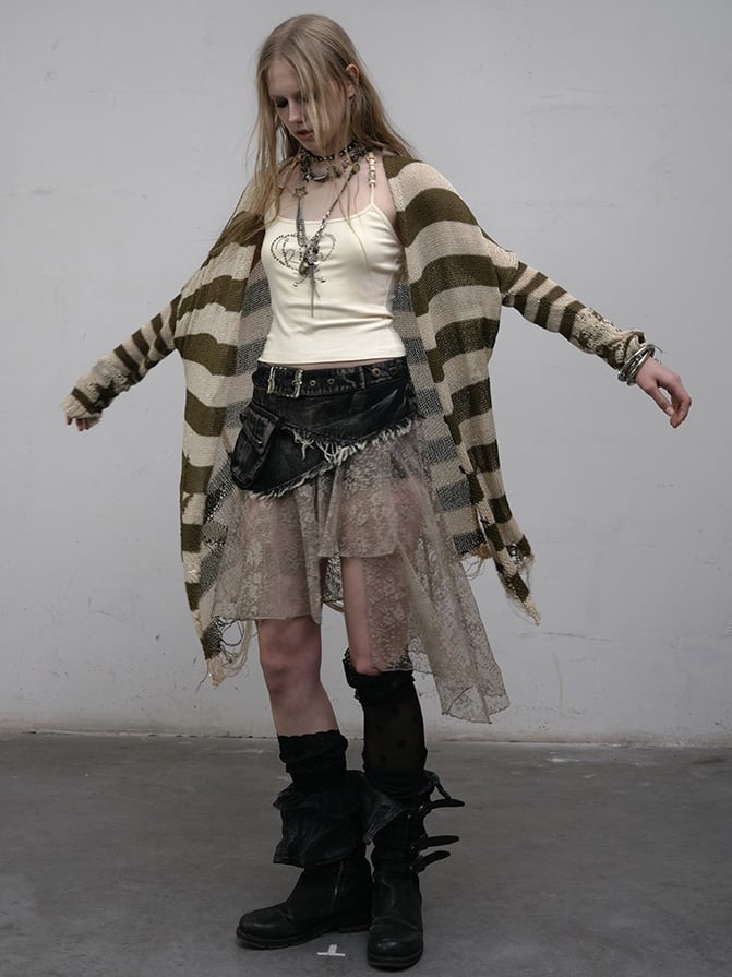 Neckholder-Top in Beige