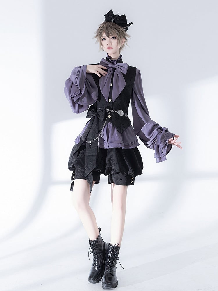 Crown Headpiece Black Ouji Prince