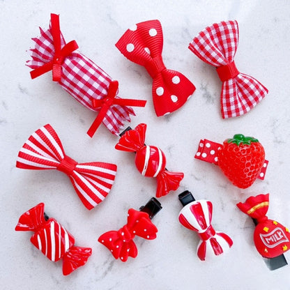 Candy Hairclips Set