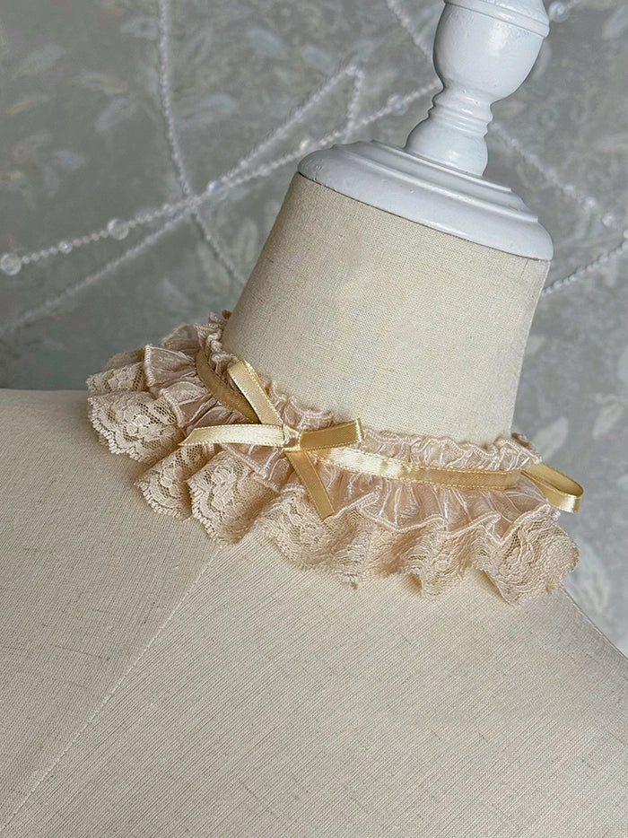 / Champagne Choker BlackGold Silver