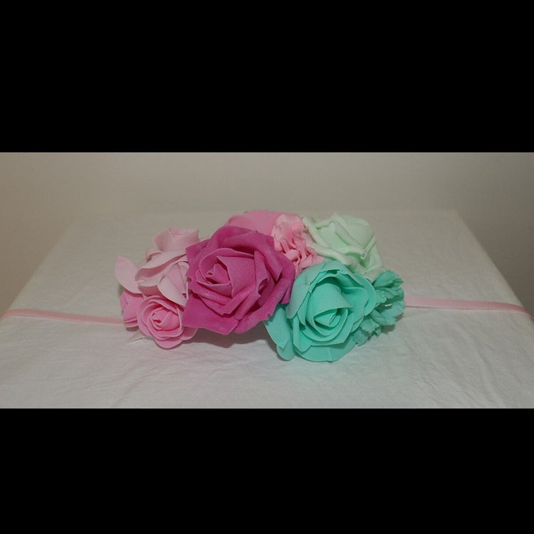 Colorful Hairband Floral Design