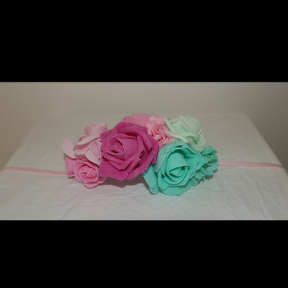 Colorful Hairband Floral Design