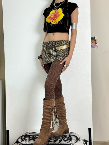 Pattern Colors 5 Tights Floral Retro