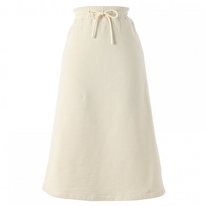 アプリコット/ブラックAラインスカート ショート/ロングバージョン