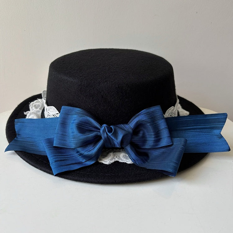 Hat Options Detail Lolita Bow – Adorned Elegant 8 Lace and Color with