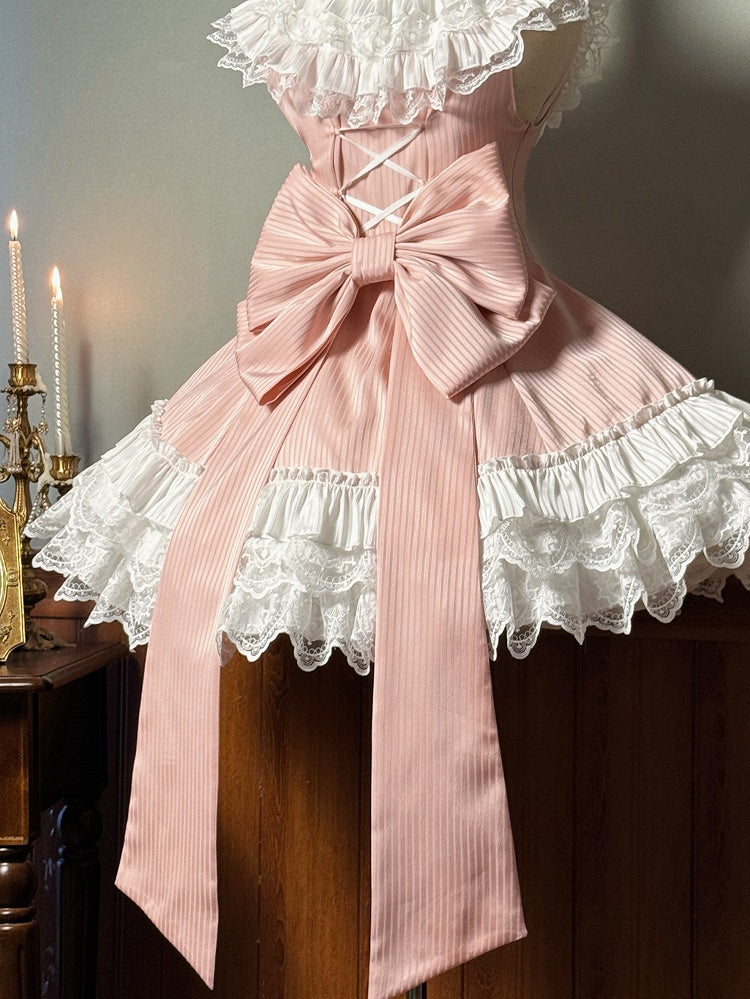 Rot / Schwarz / Pink / Lila / Champagner Große Schleifenschleppe