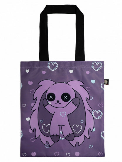 Doll Bunny Purple Kawaii with A Bag Plush Canvas