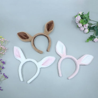 Faux 4 Ear Lolita KC Horse Fur Cute Colors