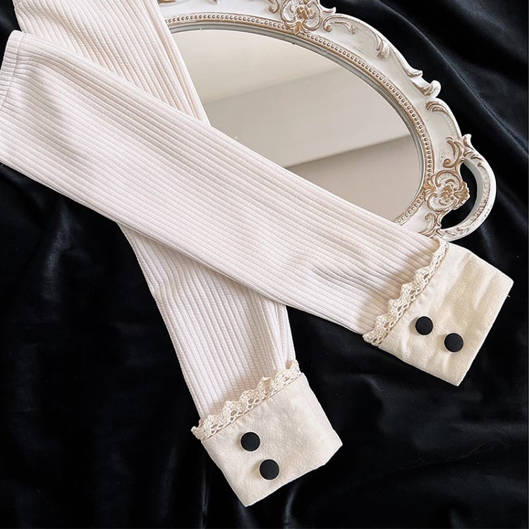 Detachable Sleeves Beige