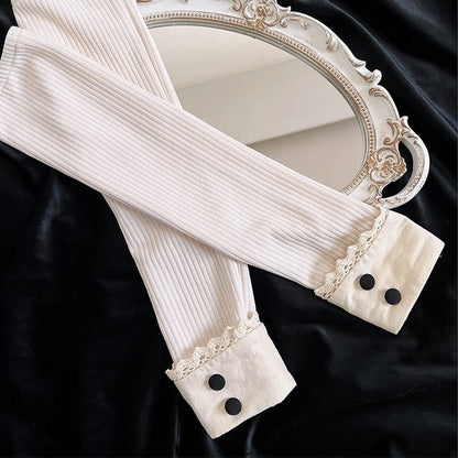 Detachable Sleeves Beige