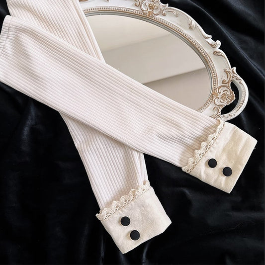 Detachable Sleeves Beige