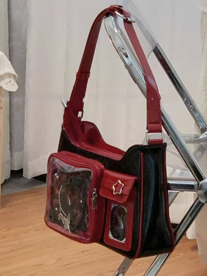Colors Shoulder Star-shaped Bag 8 Ita Buckle