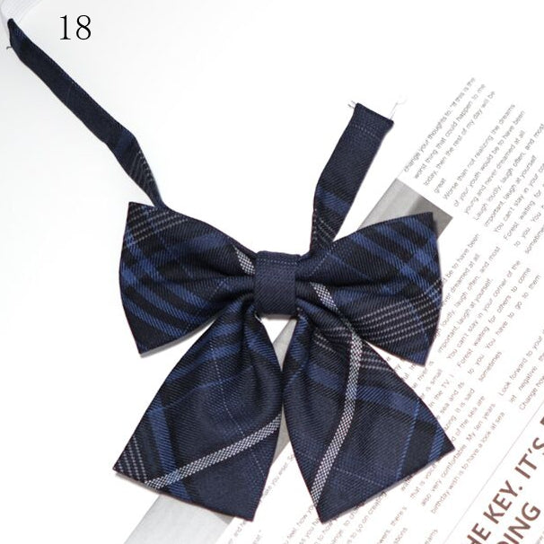 JK Bow Tie Plaid 30 Uniform Options Pattern