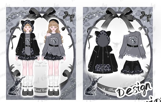 Graue Größe Kitty Plus Pullover Löcher Distressed