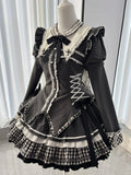 Straight Detachable Gray Sleeves Dark