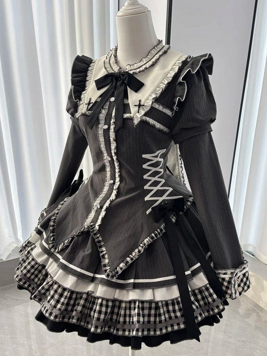 ストレート 取り外し可能 グレー 袖 ダーク