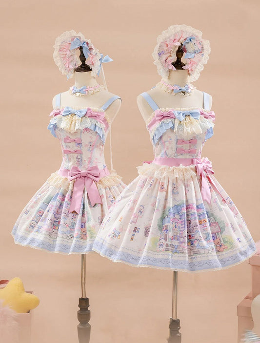 Sweet Jumper Print Store Niedlicher Welpenrock Spielzeug Lolita