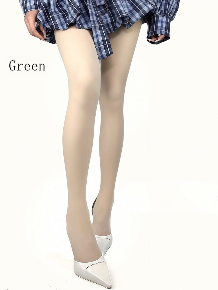 タイツ ホワイト/グリーン/ピンク/ブラック