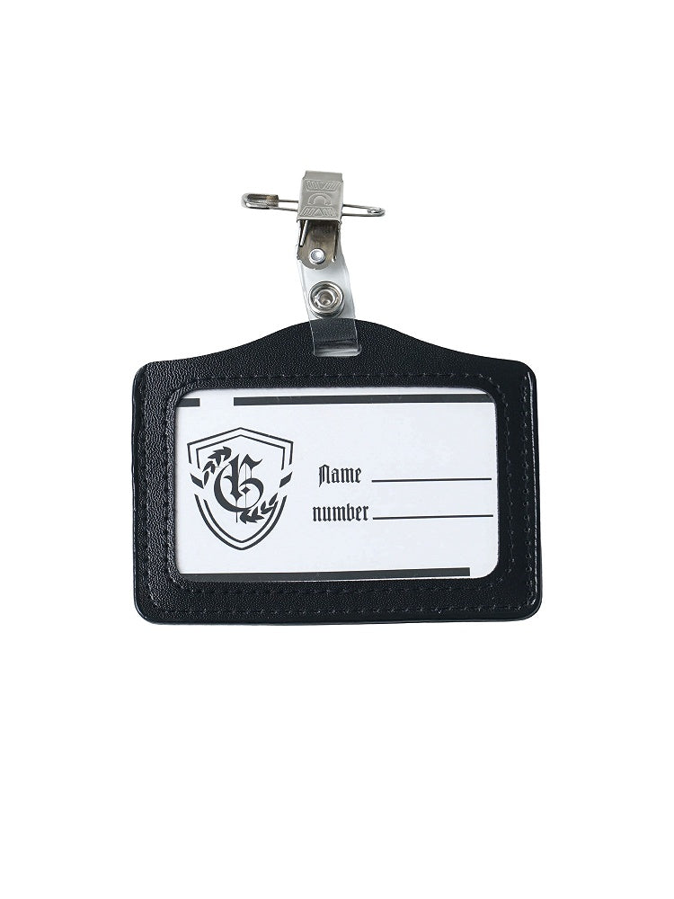 Black Brown Name Tag - PINK SAVIOR