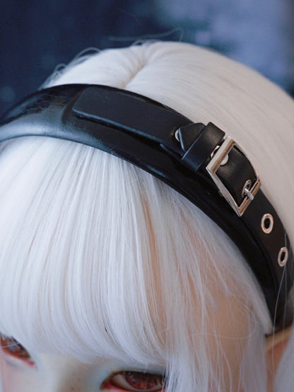 Gothic KC Black Buckle Decorated