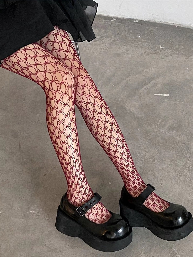 Colors Design 6 Grid Tights Diamond